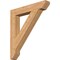 Ekena Millwork Traditional Slat Smooth Bracket, Western Red Cedar, 5 1/2"W x 36"D x 40"H BKT06X36X40TRA06SWR - alternate 1